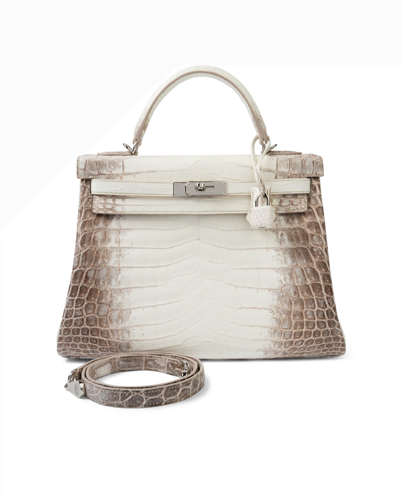 Hermès  Kelly 32 Crocodile Himalaya