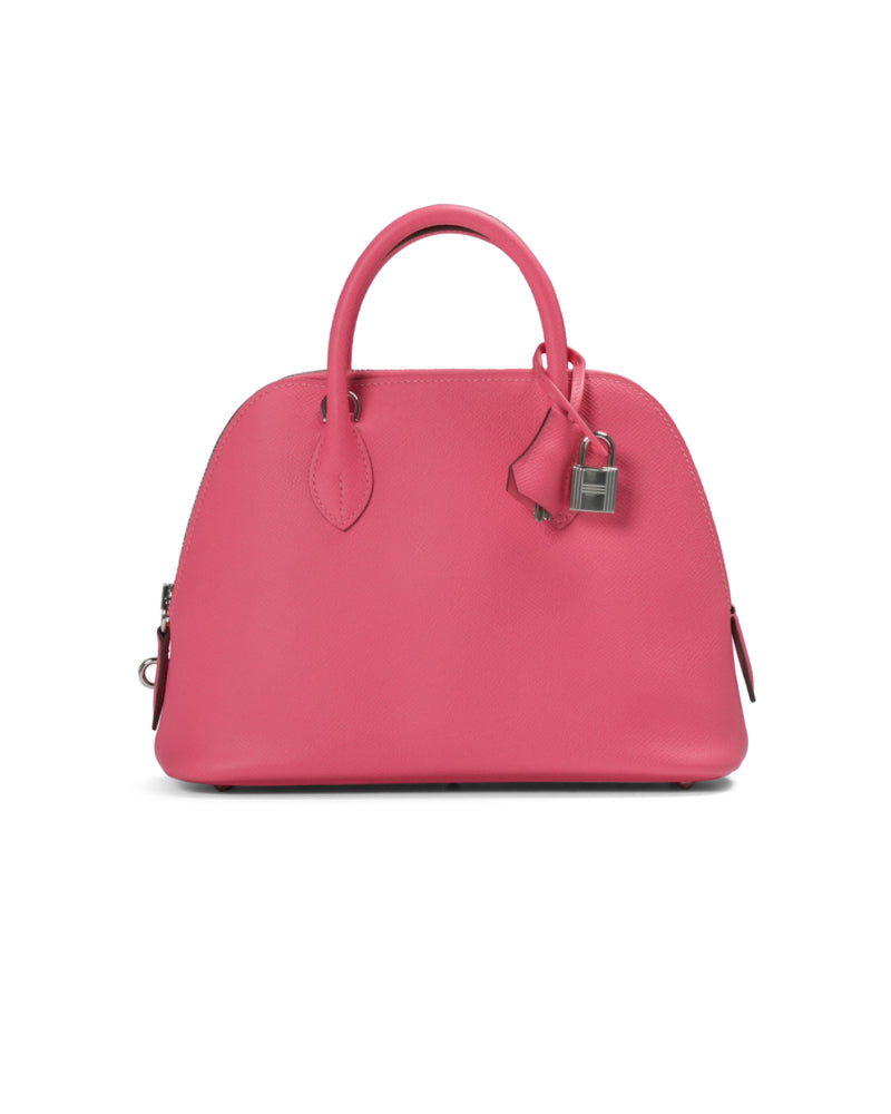 Hermès  Bolide 25 1923 Epsom Rose Azalee